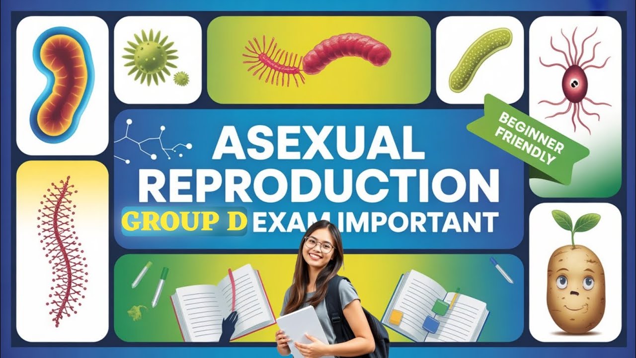 Asexual Reproduction Important FOR Group-D Exam || Quick Revision || 