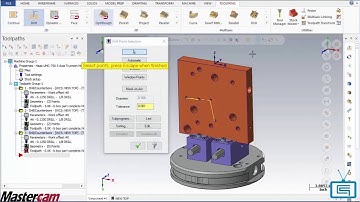 Recent Functions Tab - Mastercam 2017