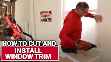 How To Cut and Install Window Trim - Ace Hardware