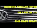 How to quickly and easily bleed a Volkswagen T25 / T3 transporter's coolant system