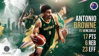 Antonio Browne | 17 PTS vs Venezuela | Australia (FIBA U17 World Cup 2026)