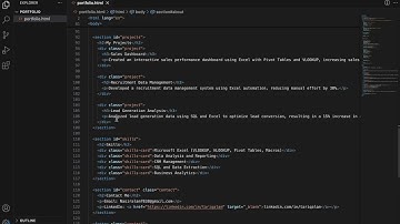 how to make Personal Portfolio Website Using HTML, CSS & JavaScript | online internship project..