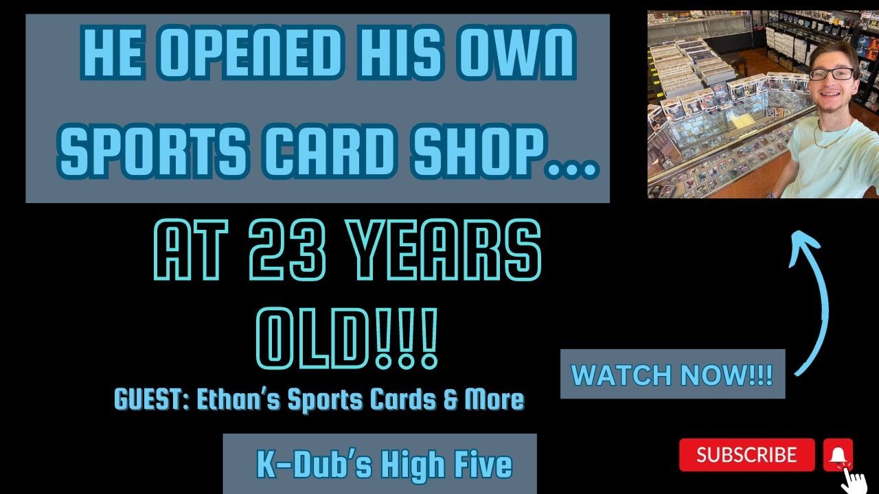 When you have your OWN Sports Card Shop.... You NEVER know what will