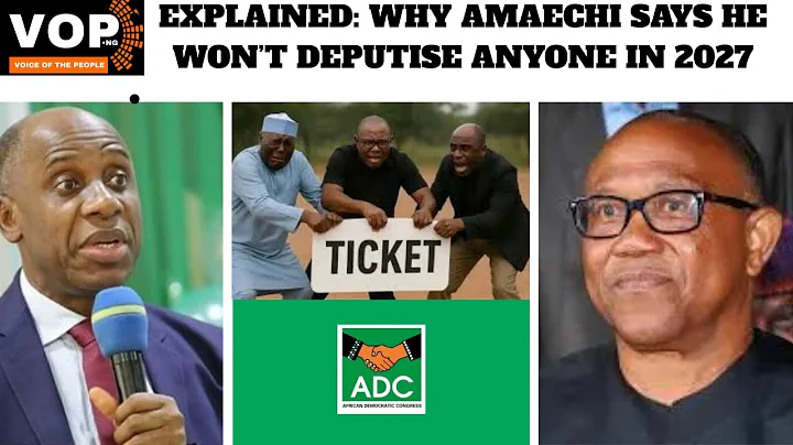 5 Reasons Amaechi Refuses to Deputise Anyone in 2027