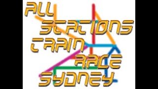 Sydney All Stations Train Challenge 2020