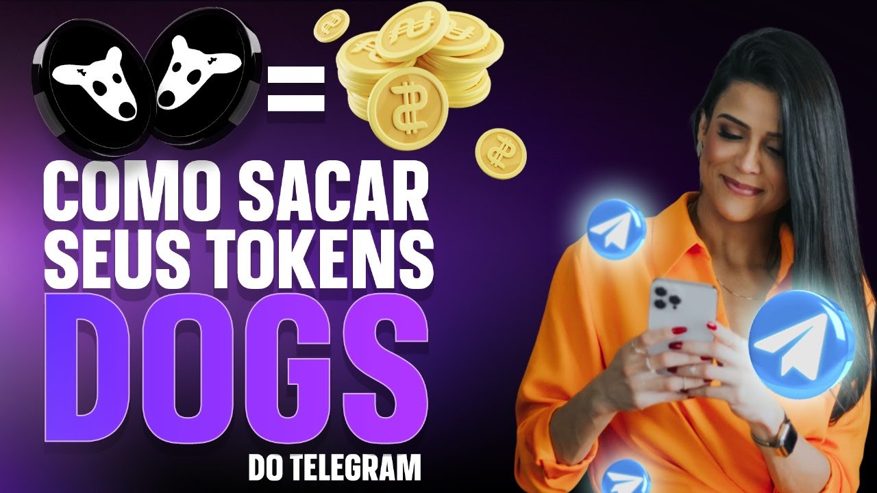 Como sacar as DOGS direto exchange e carteira telegram!
