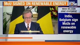 INDIA-BELGIUM JOINT STATEMENT: Cooperation on Clean Energy