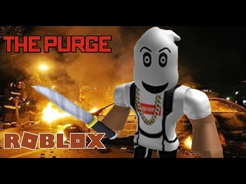 Surviving The Purge In Roblox Youtube - the roblox purge