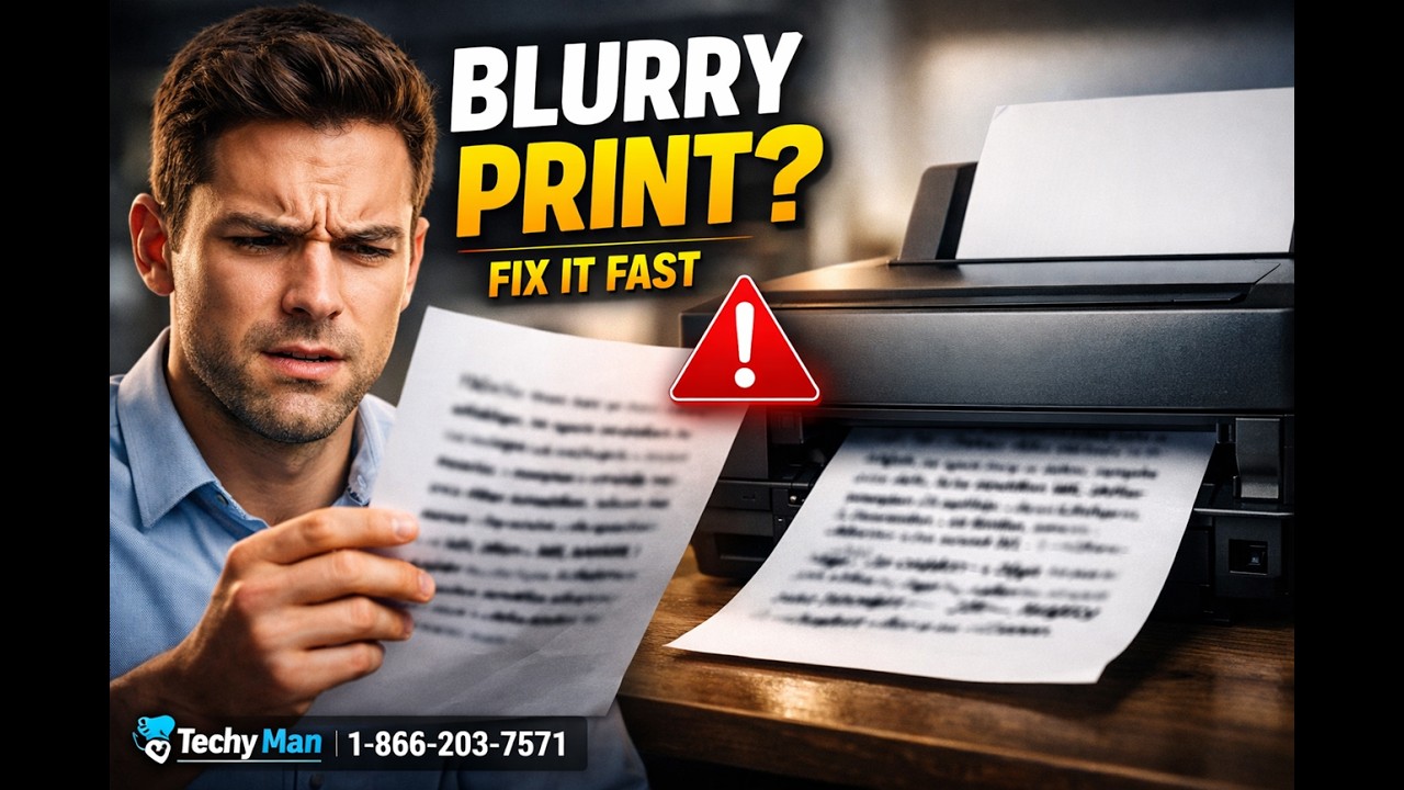 Why Is My HP Printer Printing Blurry Text? (Easy Fix) - YouTube