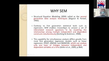 ANAHEI Lecture Series  Dr  Mostafa Rasoolimanesh  WarpPLS