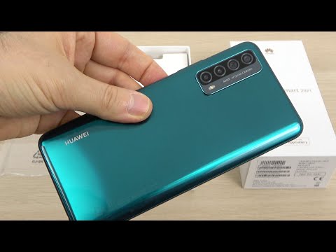 Huawei P Smart 2021 Unboxing în Limba Română (Telefon tineresc cu baterie mare, cameră quad)