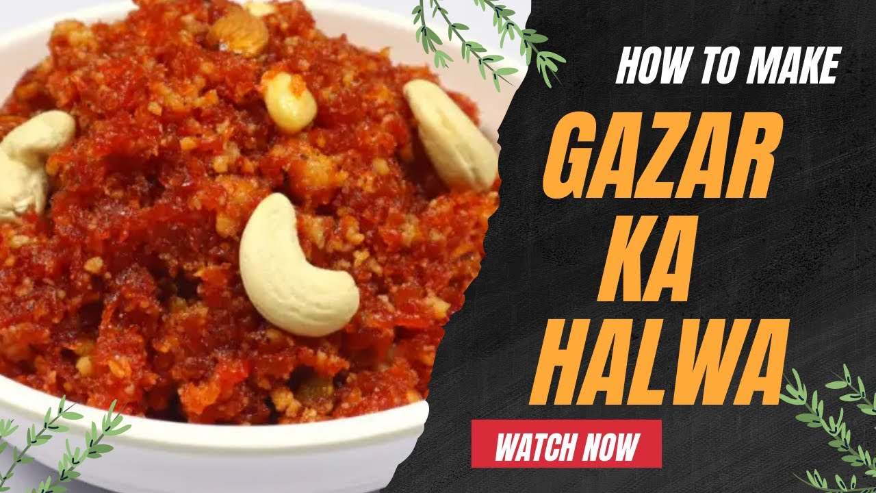 Gajar Ka Halwa Recipe IN 30-MINUTES NO GRATING | आधे घंटे में बनाइये गाजर का हलवा 