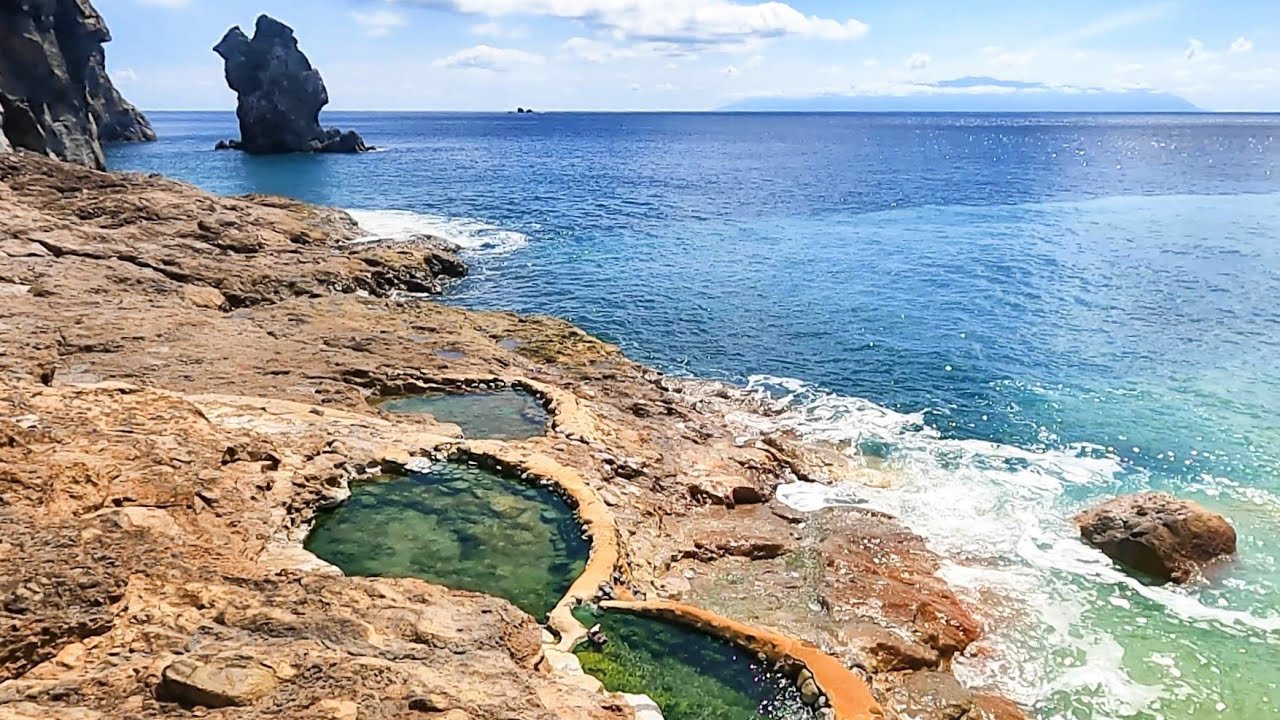 絶景オーシャンビューの露天風呂 薩摩硫黄島「東温泉」 - めっちゃ