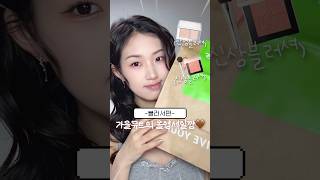 갈뮽은 올영세일때 뭘 샀을까?🧡 (블러셔편) VDL 한정 블러셔, 투슬래시포 신상 블러셔 #shorts