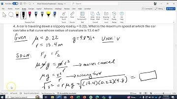 Module 7 Practice Problems Video Part 1 of 2