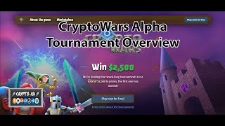 Crypto Wars Alpha Tournament Overview screenshot 1