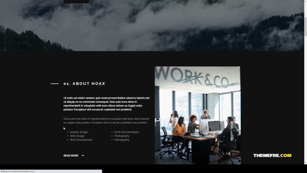 Hoax - Creative Agency Elementor Template Kit Elementor Pro wordpress Website Builder