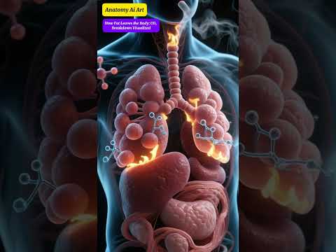 Fat Burning Explained Shrinking Cells To Exhaled CO FatCells BurningFat Trending HumanAnatomy 