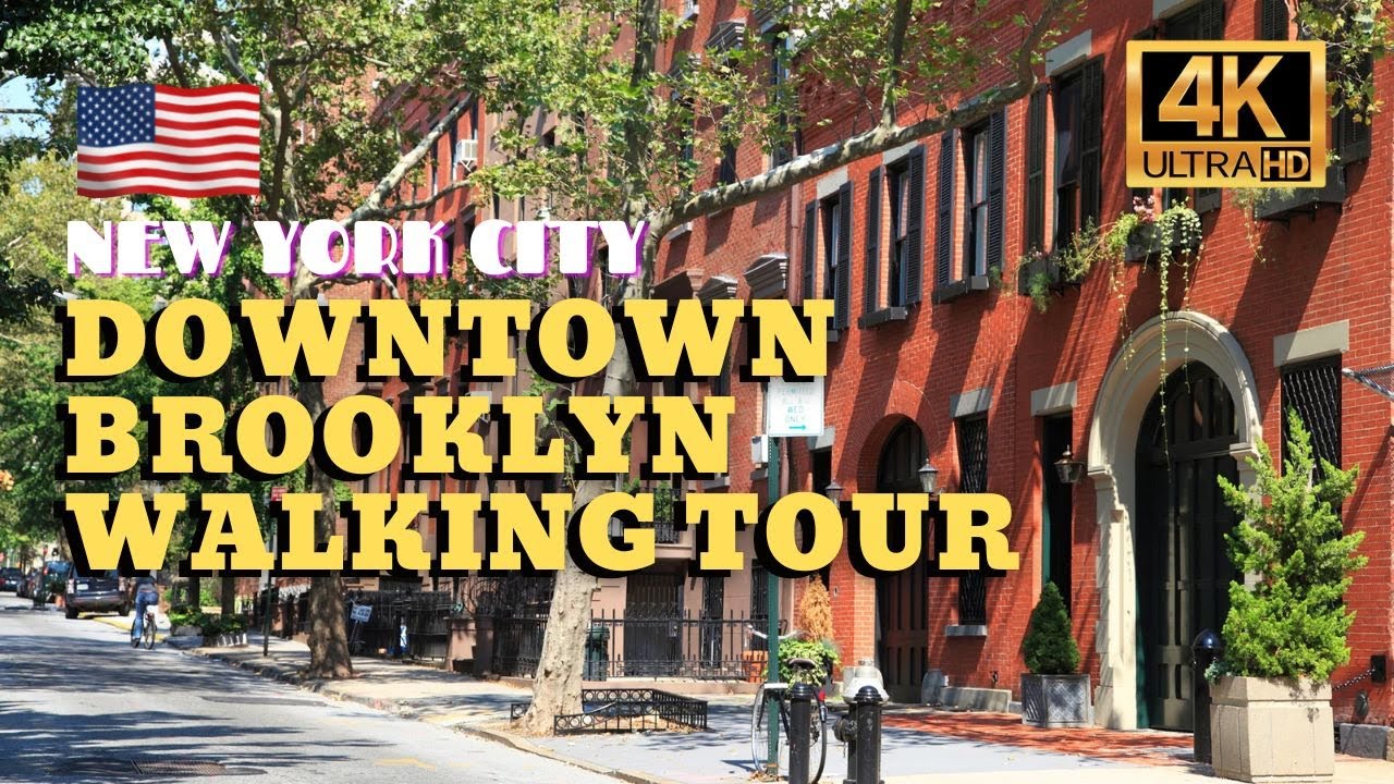 New York, Amerika Serikat | brooklyn | Tur Jalan Kaki 4K