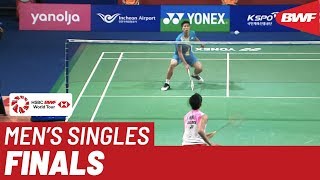 F | MS | Kento MOMOTA (JPN) [1] vs. CHOU Tien Chen (TPE) [2] | BWF 2019