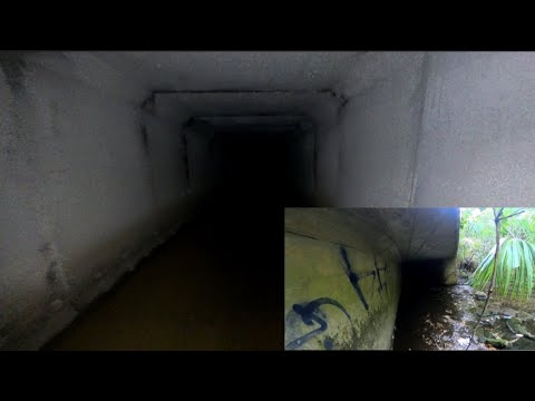 Exploring a storm drain - YouTube