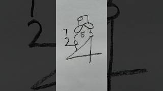 Draw A Man With Numbers Easy Drawing