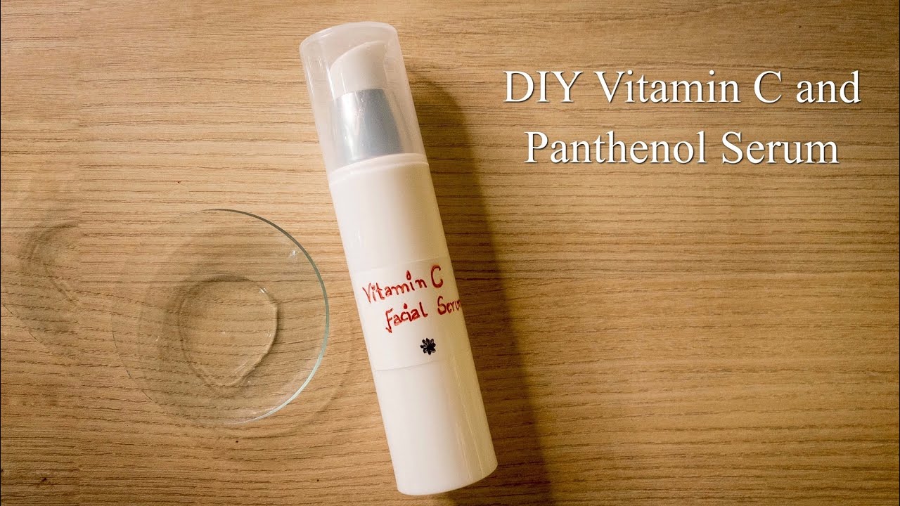How to make Vitamin C and Panthenol Serum DIYVitaminCserum YouTube