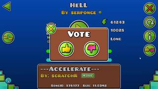 HELL 100% DEMON   by Serponge Geometry Dash 2 0 Content