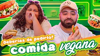 Comida ORIGINAL VS VEGANA  ¿Deberías de pedirlo? image