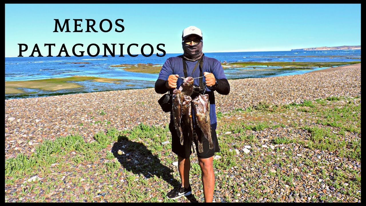 Pesca de Meros en Isla Escondida y la fuga de un gran Robalo Patagonico - Provincia del Chubut -Arg-