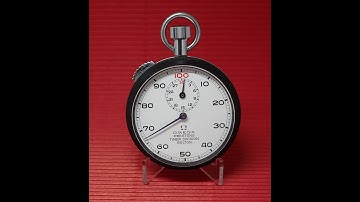 c1970 Omega Decimal Stop Watch, supplied by Prestons Timer Division of Bolton
