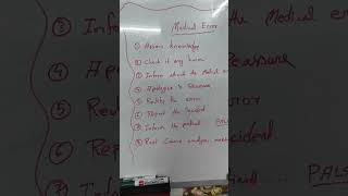 #medical #error #knowledge #plab #osce #plab2 ##ytshorts #viralvideo #trending #viralshort #ytshort