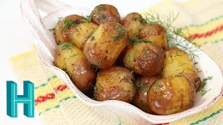 How to Make Rissole Potatoes |  Buttery Fried Baby Potatoes
