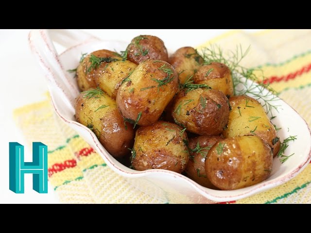 How to Make Rissole Potatoes |  Buttery Fried Baby Potatoes