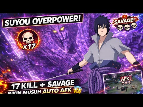 SUYOU OP GILA! 17 KILL TANPA MATI – MUSUH AUTO AFK!  –  HANSKY | MOBILE LEGENDS