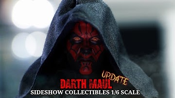 STAR WARS 1/6 DARTH MAUL BY SIDESHOW COLLECTIBLES