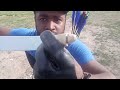 How to string/unstring traditional recurve bow