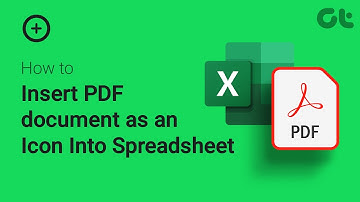 How To Insert PDF Document As Icon Into A Spreadsheet | Attach PDF as Icons on Microsoft Excel!