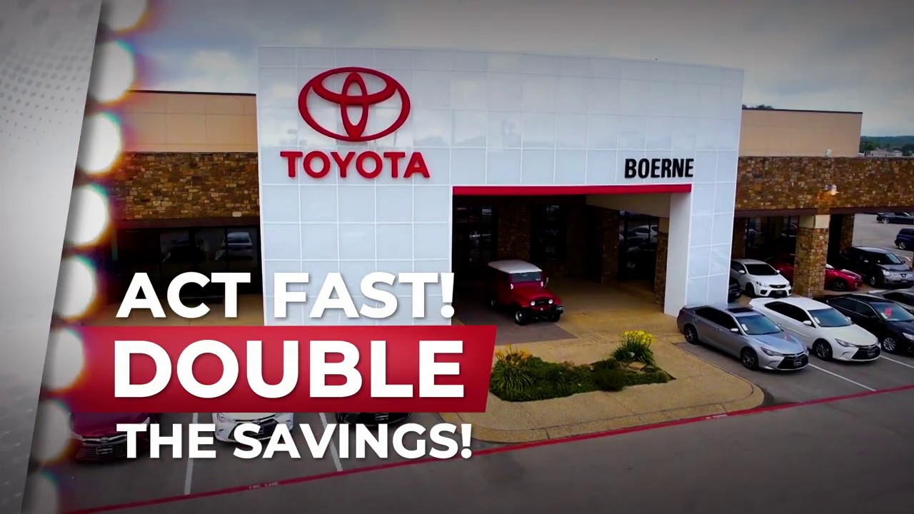 double-factory-rebates-at-toyota-of-boerne-youtube