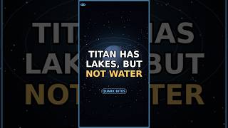 Titan has lakes, but not water #space #titan #shorts