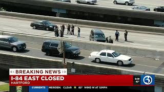 1 dead, 1 hurt in shooting on I-84 in Hartford
