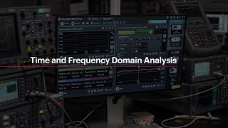 Time and Frequency Domain Analysis with PathWave BenchVue Software