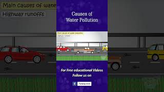 Water Pollution | Causes of Water Pollution | Highway runoffs | Environment | Science #shorts