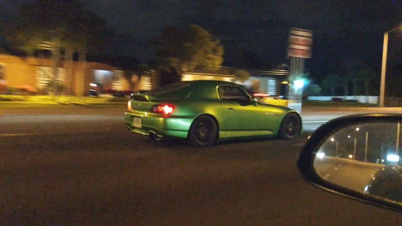 Green Spoon Top S2000 cruising in Orlando, FL YouTube