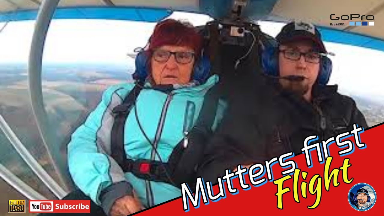 Mutters erster C22 Flug