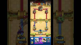 vs spell bait deck #clashroyale