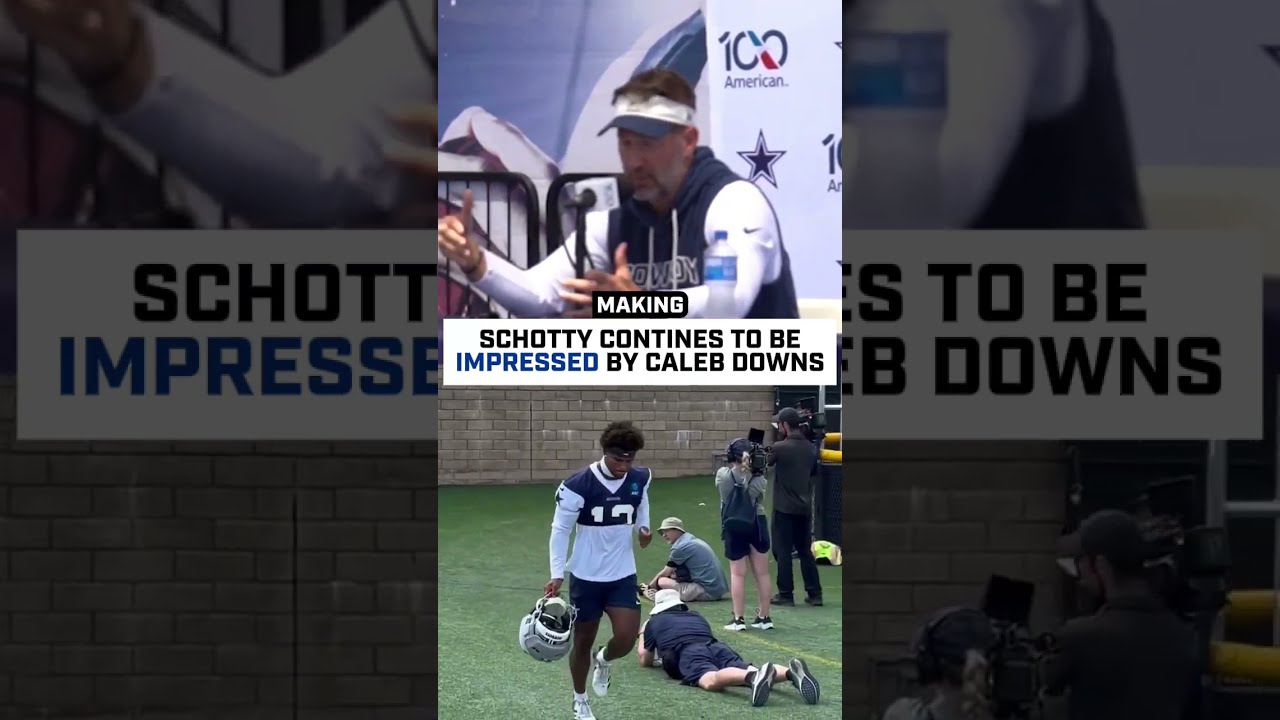 Caleb Downs IMPRESSIVE and DIALED IN at Cowboys Training Camp 💪