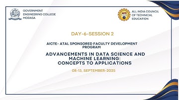 Day 6 session 2: ATAL FDP organised by GEC Modasa