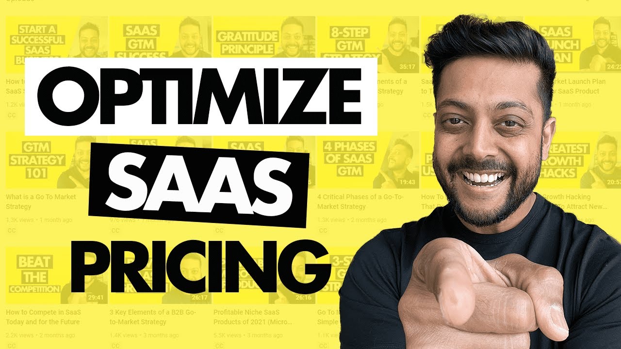 SaaS Pricing Models: How To Optimize SaaS Pricing Strategy - YouTube