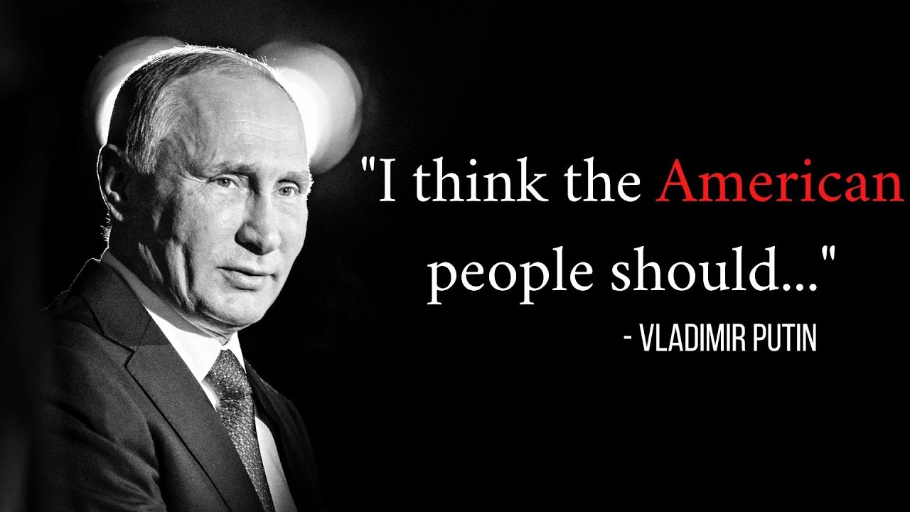 Vladimir Putin Best Quotes And Sayings Russia YouTube